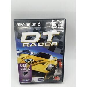 DT Racer (Sony PlayStation 2, 2005) PS2 Complete W/ Manual - Tested